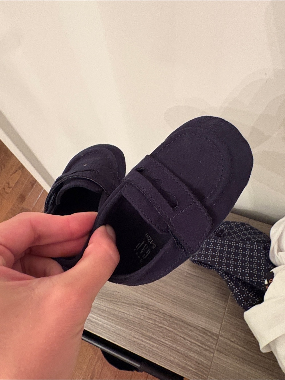 Gap Navy Slip-On Sneakers - 6-12 mo